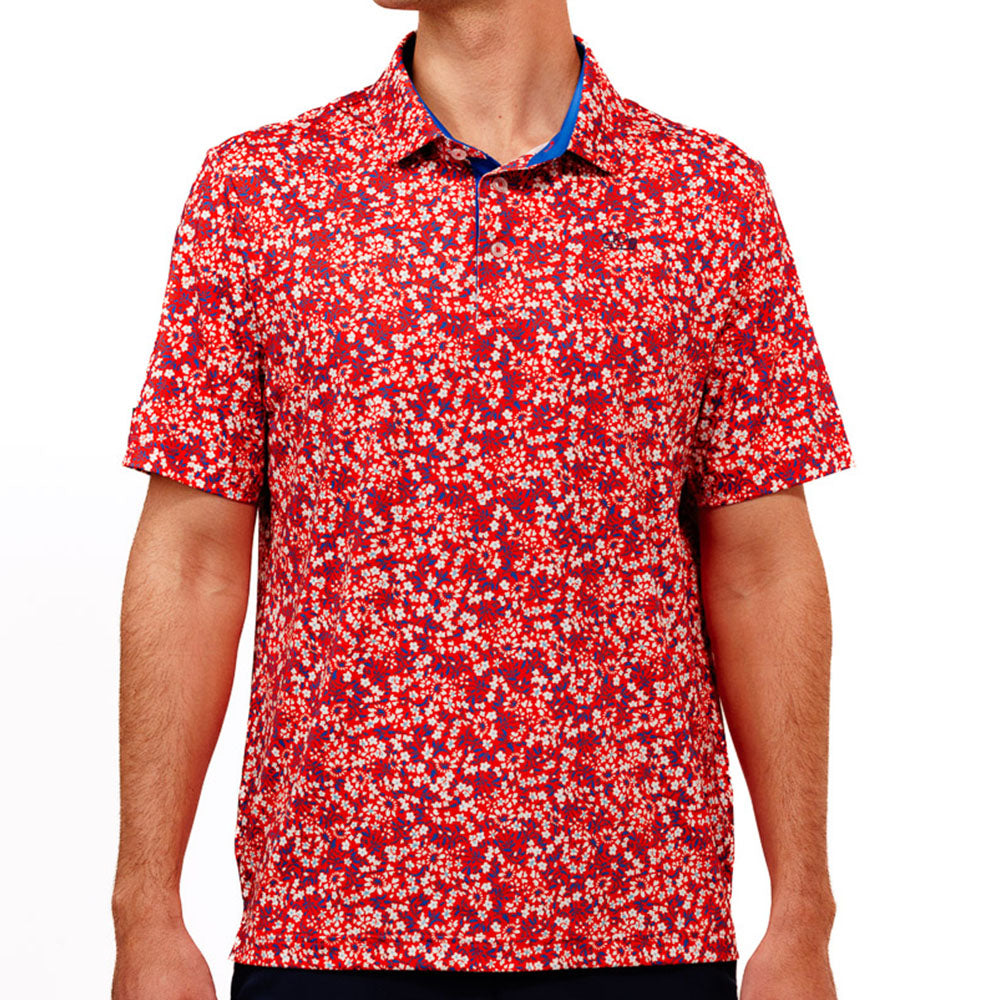 Beachside Floral Polo