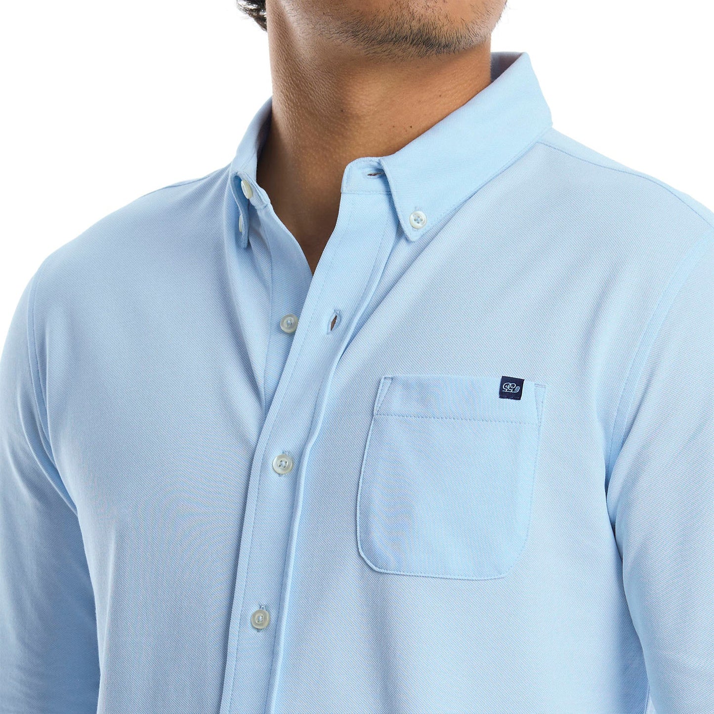 Daybreak Pique Button Down