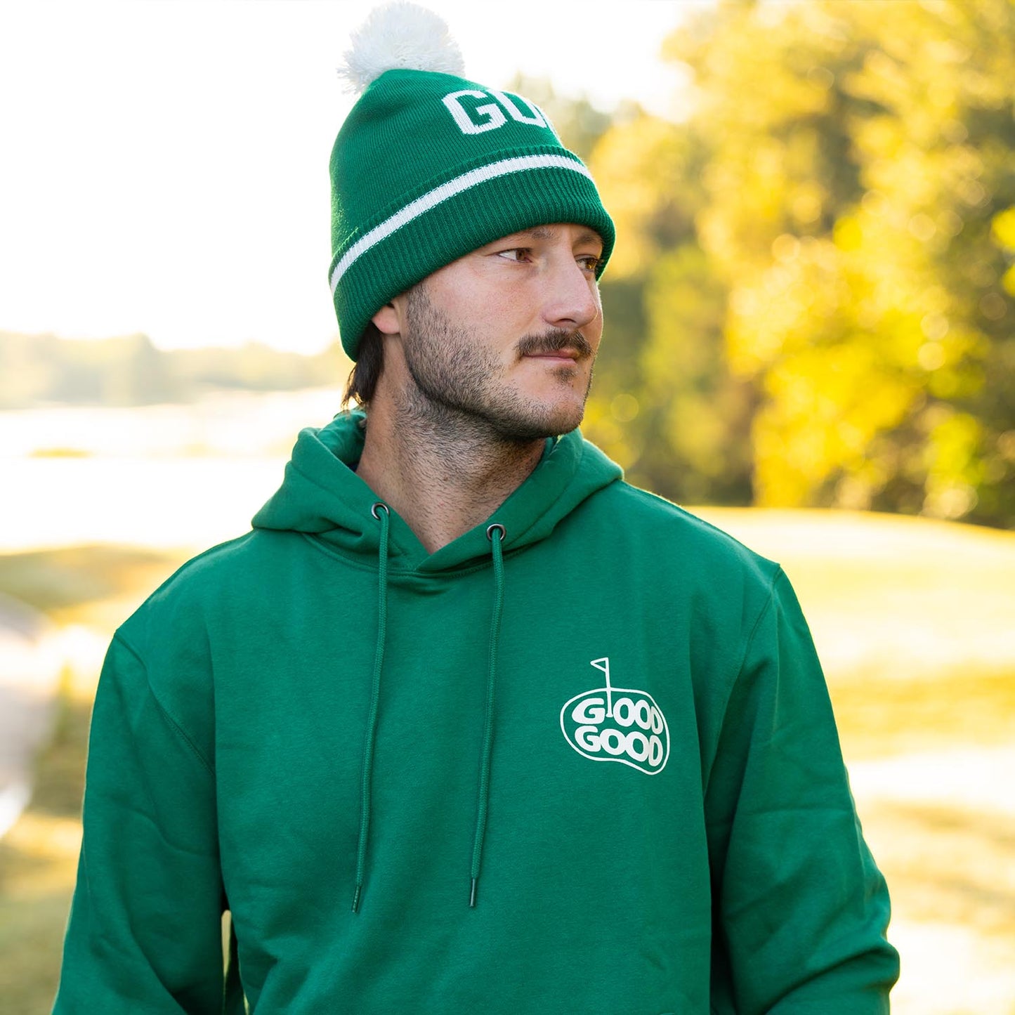 Elevated Green Beanie