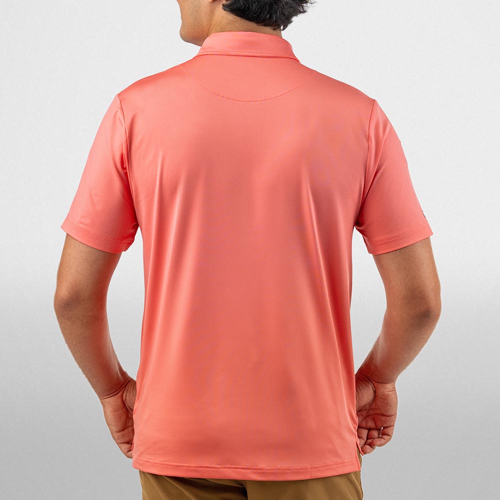 Peach Pitch Polo