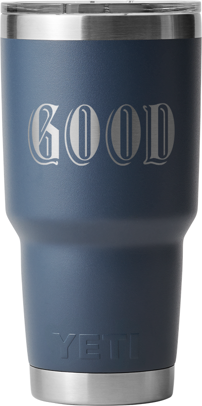 Good Good x Yeti Rambler 30 oz Tumbler Legendary Navy