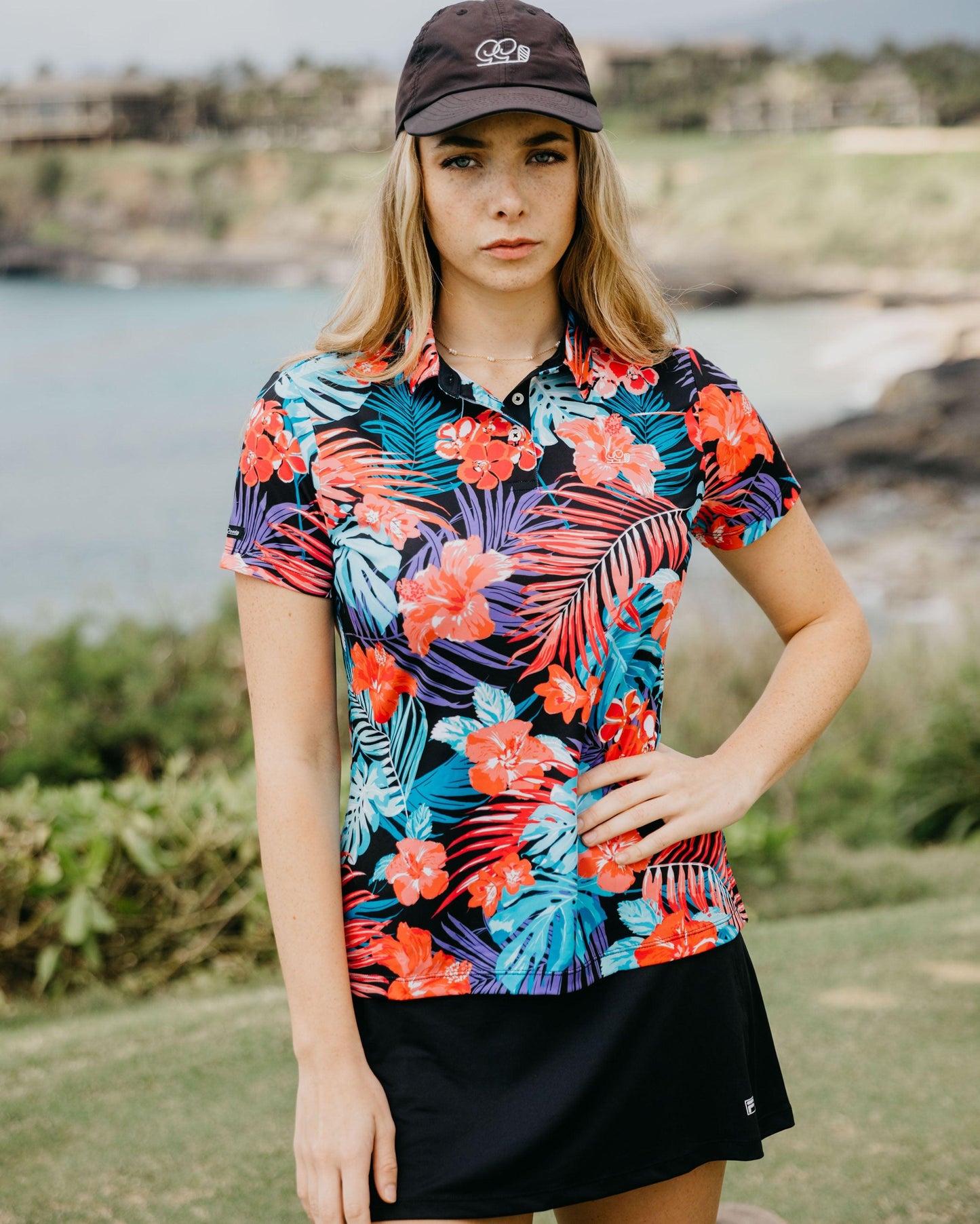 Women's Paradise Polo - Women Performance Golf Polo