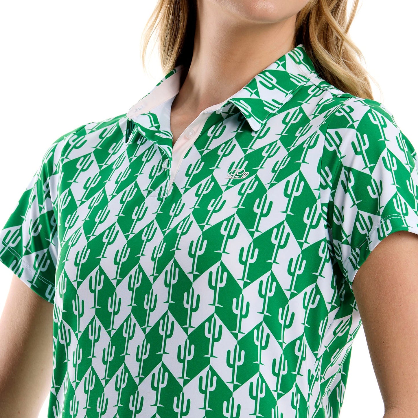 Women’s Cactus Chevron Polo