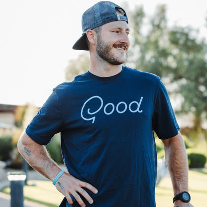 Good Navy T-Shirt Ultra Soft Men's T-Shirt from Good Good Golf