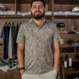 Shadow Paisley Polo