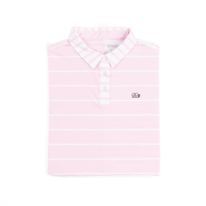 Women's Pretty In Pink Polo -Exclusive Performance Polo by Good Good Golf