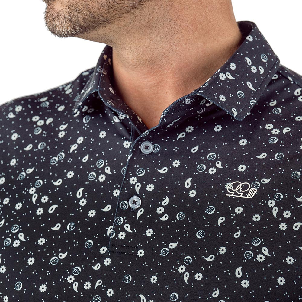 Divot Ditsy Polo