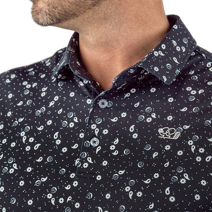 Divot Ditsy Polo