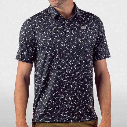 Divot Ditsy Polo