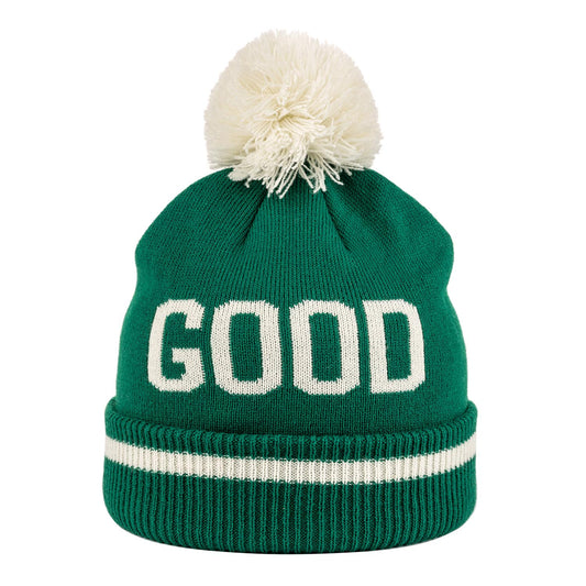 Elevated Green Beanie