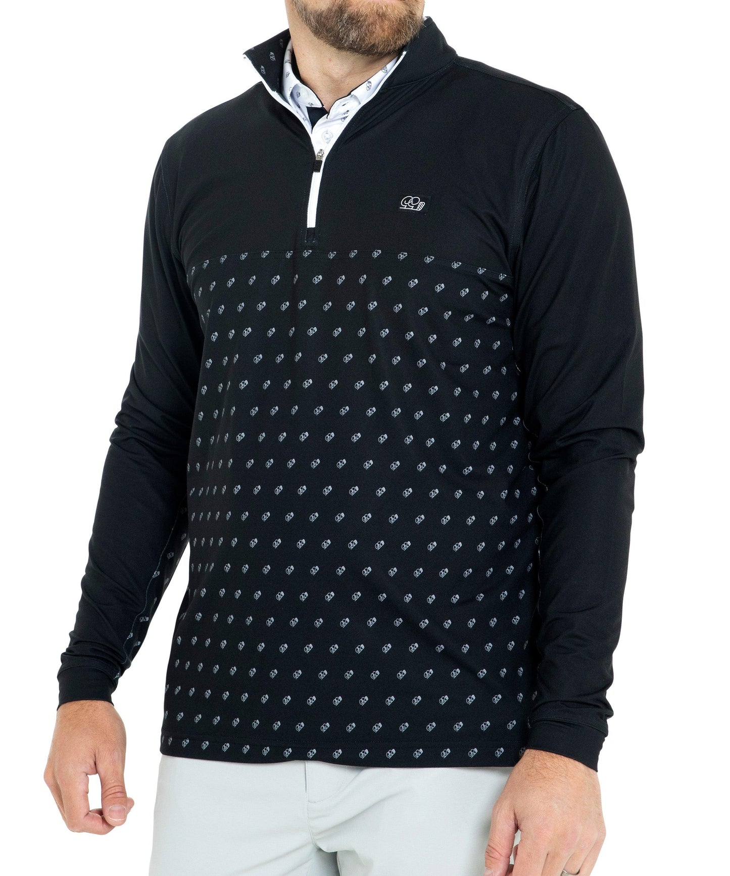 The Shade Q-Zip - Performance Q-Zip From Good Good Golf