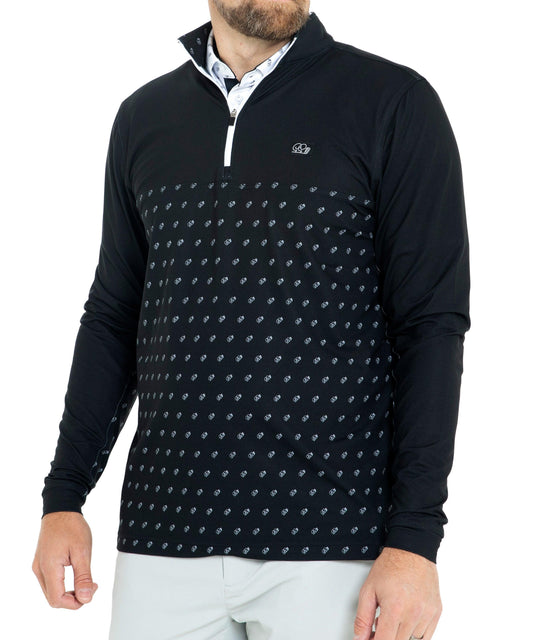 The Shade Q-Zip - Performance Q-Zip From Good Good Golf