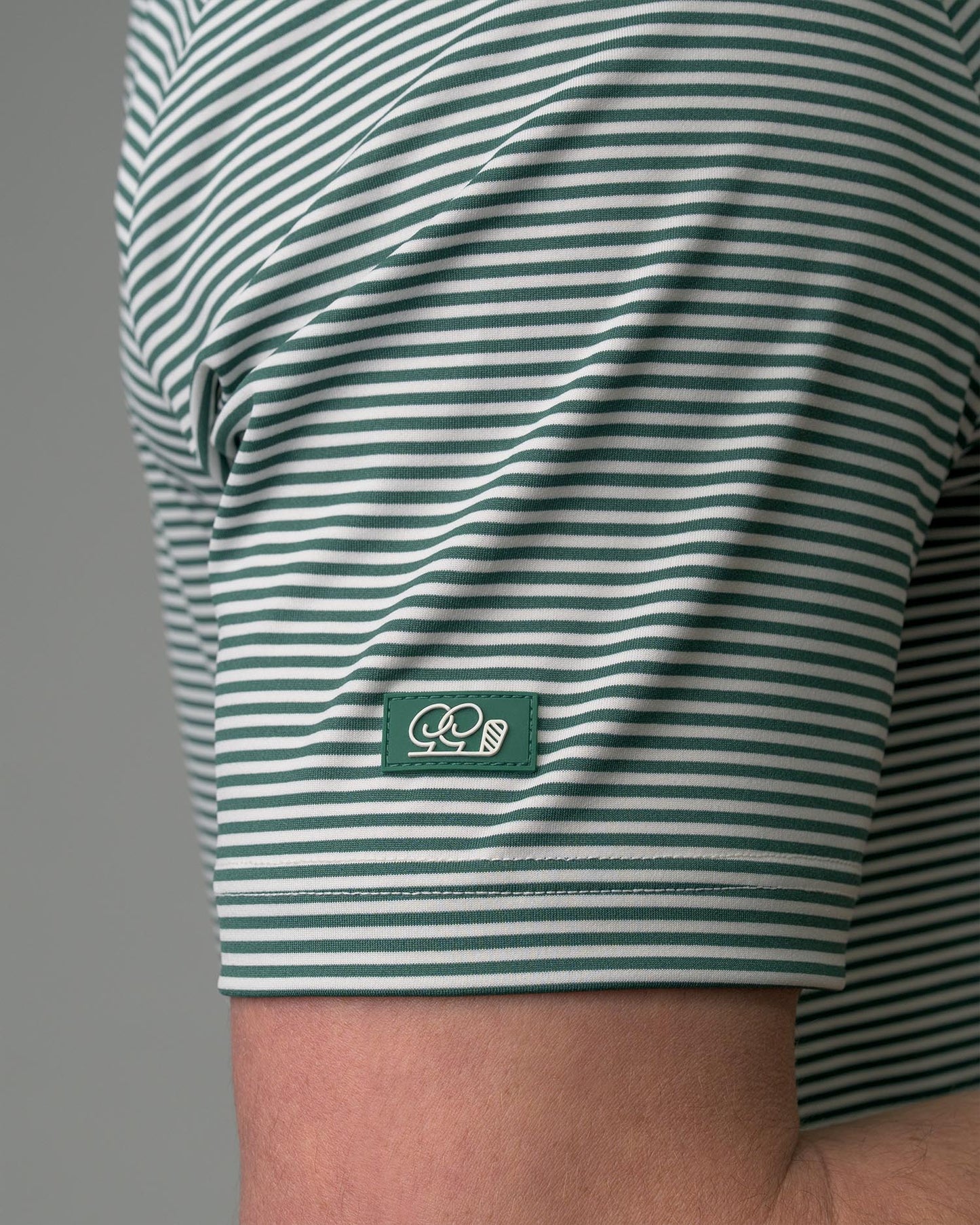 Born To Golf Stripe Polo