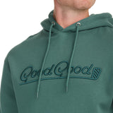 Double Green Fleece Hoodie