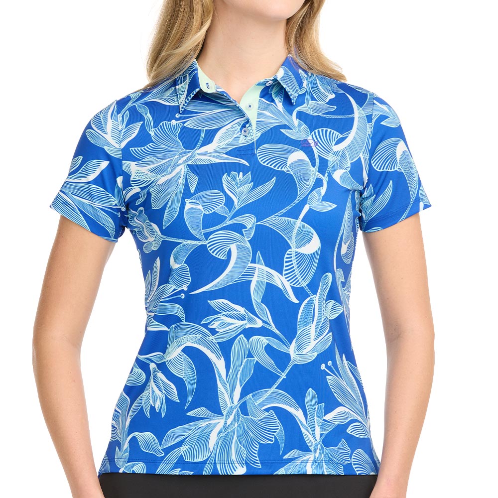 Women's Lush Leaves Polo