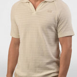 Hazy Day Split Neck Polo