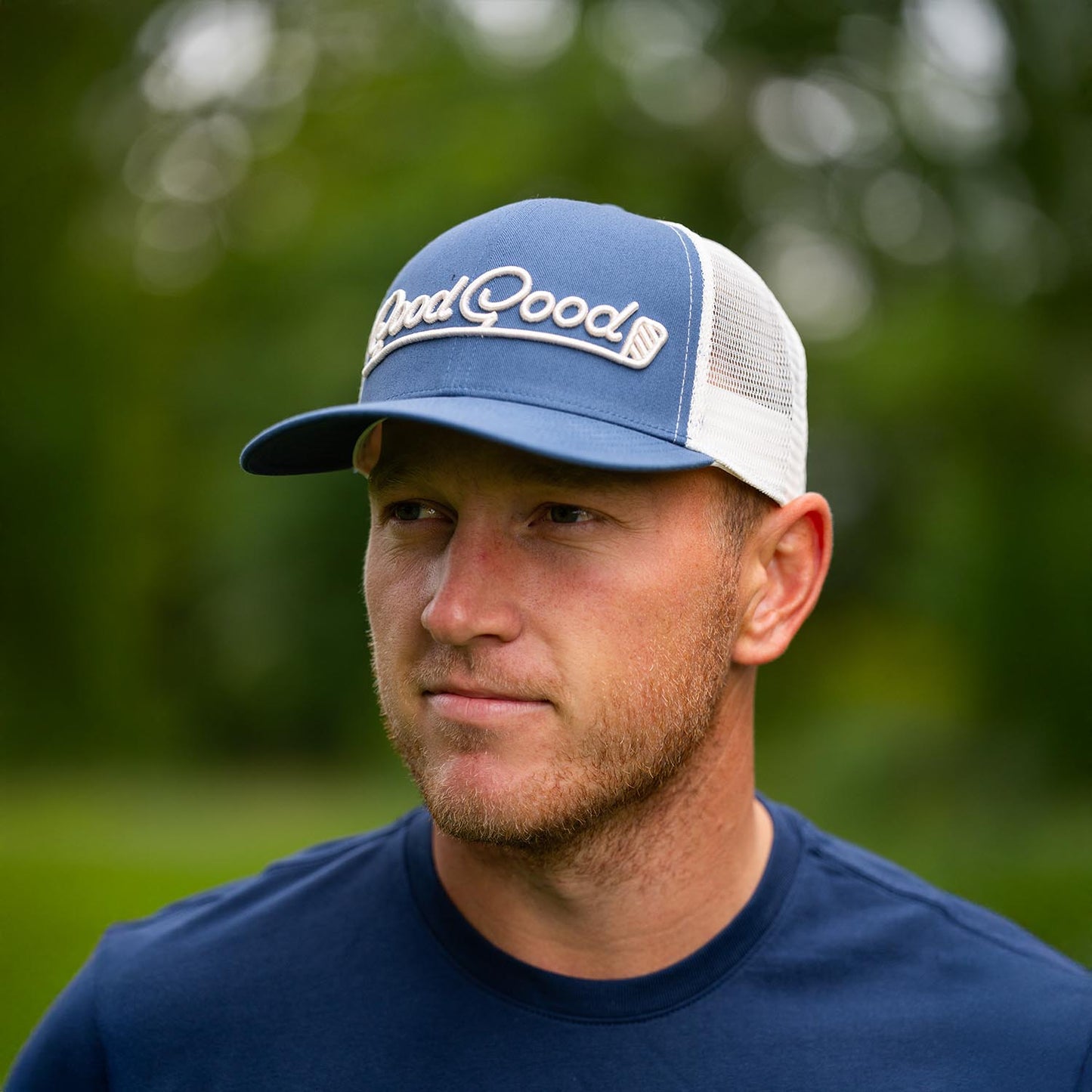 Indigo Mountain Trucker Hat