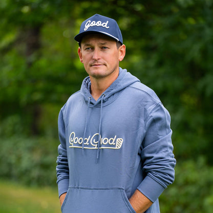 Indigo Mountain Fleece Hoodie