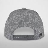 Grey Gloss Rope Hat