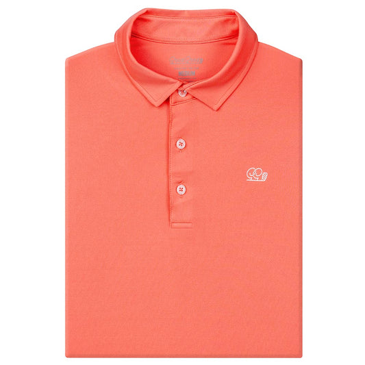 Peach Pitch Polo
