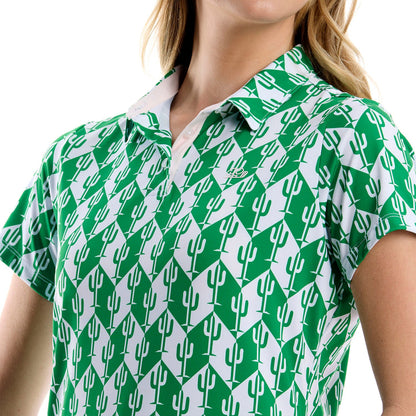 Women’s Cactus Chevron Polo