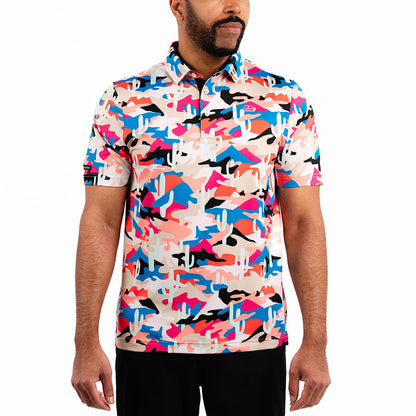 Cactus Camo Polo